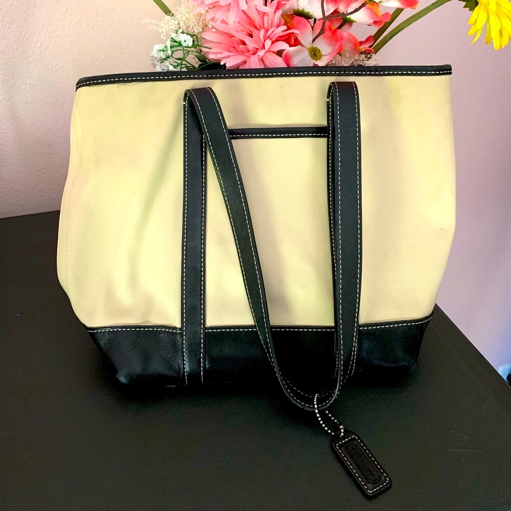 Vintage Coach tote